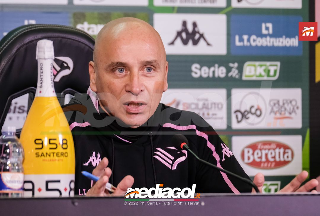 FOTO PALERMO, verso il Como: Mister Corini in conferenza stampa (Gallery) - immagine 22