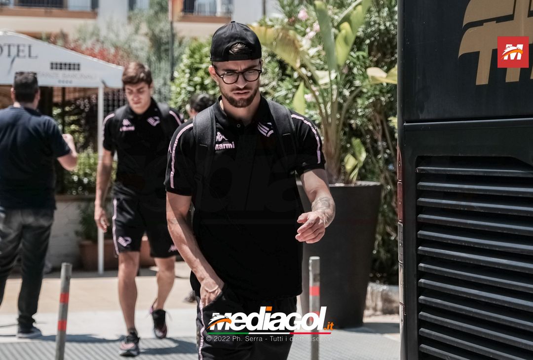 FOTO RITIRO PALERMO, la squadra di Baldini verso l’amichevole col Pisa (Gallery) - immagine 30