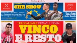 PRIMA PAGINA GAZZETTA DELLO SPORT OGGI: “De Rossi-Pioli, vinco e resto”