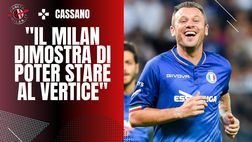 Cassano: “Milan, Inter e Juventus sono le favorite per lo scudetto” | News
