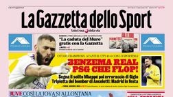 Prima Pagina, La Gazzetta dello Sport: “Dybala, segnali d’addio. Psg che flop!”