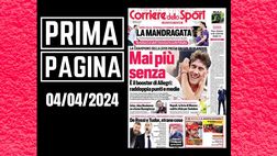 Prima pagina Corriere dello Sport: “Juventus, mai più senza Vlahovic”