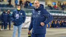 Allenamento Verona, gialloblù in campo