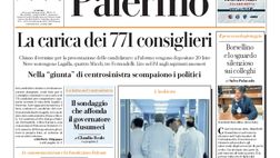 Prima Pagina, La Repubblica-Palermo: “Il sondaggio affonda Musumeci. Amauri…”