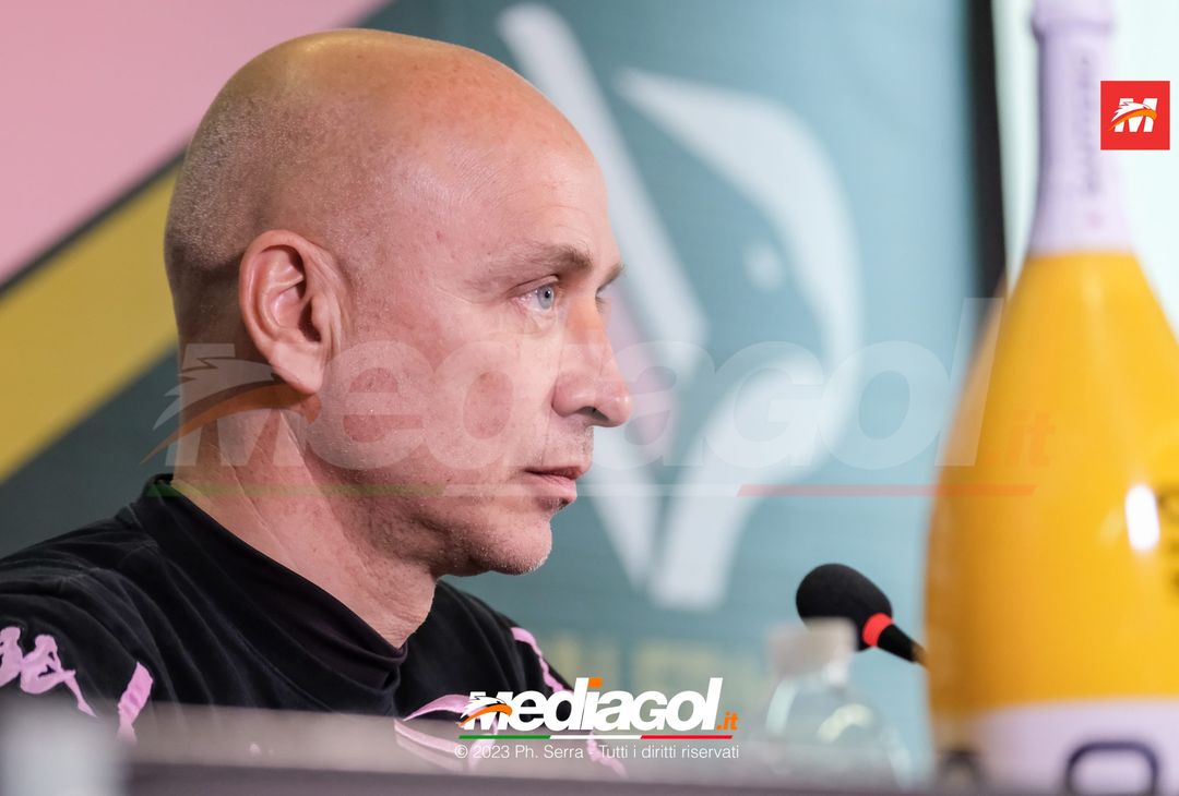 FOTO PALERMO, verso il Modena: Eugenio Corini in conferenza stampa (GALLERY)- immagine 1