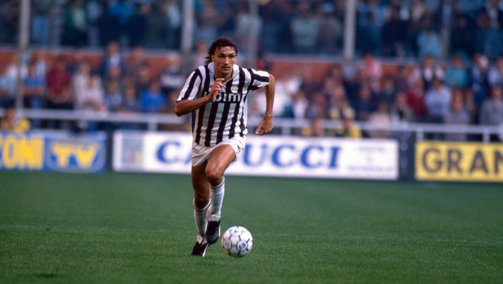 ITALY: Juventus player Dario Bonetti during a match on 1990 in Italy. (Photo by Juventus FC - Archive/Juventus FC via Getty Images) Dario Bonetti, ex calciatore di Milan e Juventus (getty images)