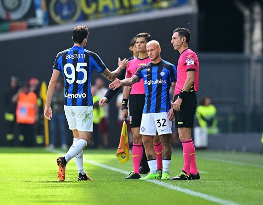 Udinese-Inter 3-1 sostituzione Bastoni Serie A 2022-2023