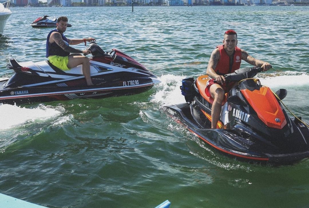 FOTO Petagna in vacanza con Sfera Ebbasta e la sua fidanzata: quanto divertimento! - immagine 4