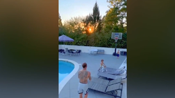 VIDEO / Sergio Ramos, fa canestro da lontanissimo