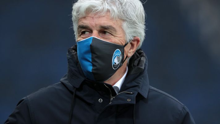 BERGAMO, ITALY - FEBRUARY 06: Gian Piero Gasperini, Head Coach of Atalanta B.C. looks on prior to the Serie A match between Atalanta BC and Torino FC at Gewiss Stadium on February 06, 2021 in Bergamo, Italy. Sporting stadiums around Italy remain under strict restrictions due to the Coronavirus Pandemic as Government social distancing laws prohibit fans inside venues resulting in games being played behind closed doors. (Photo by Emilio Andreoli/Getty Images) BERGAMO, ITALY - FEBRUARY 06: Gian Piero Gasperini, Head Coach of Atalanta B.C. looks on prior to the Serie A match between Atalanta BC and Torino FC at Gewiss Stadium on February 06, 2021 in Bergamo, Italy. Sporting stadiums around Italy remain under strict restrictions due to the Coronavirus Pandemic as Government social distancing laws prohibit fans inside venues resulting in games being played behind closed doors. (Photo by Emilio Andreoli/Getty Images)
