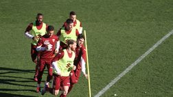 Torino, l’allenamento al Filadelfia: partita in famiglia in vista del Parma