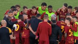 VIDEO / Roma-Inter, Mourinho riunisce la squadra in mezzo al campo dopo la sconfitta