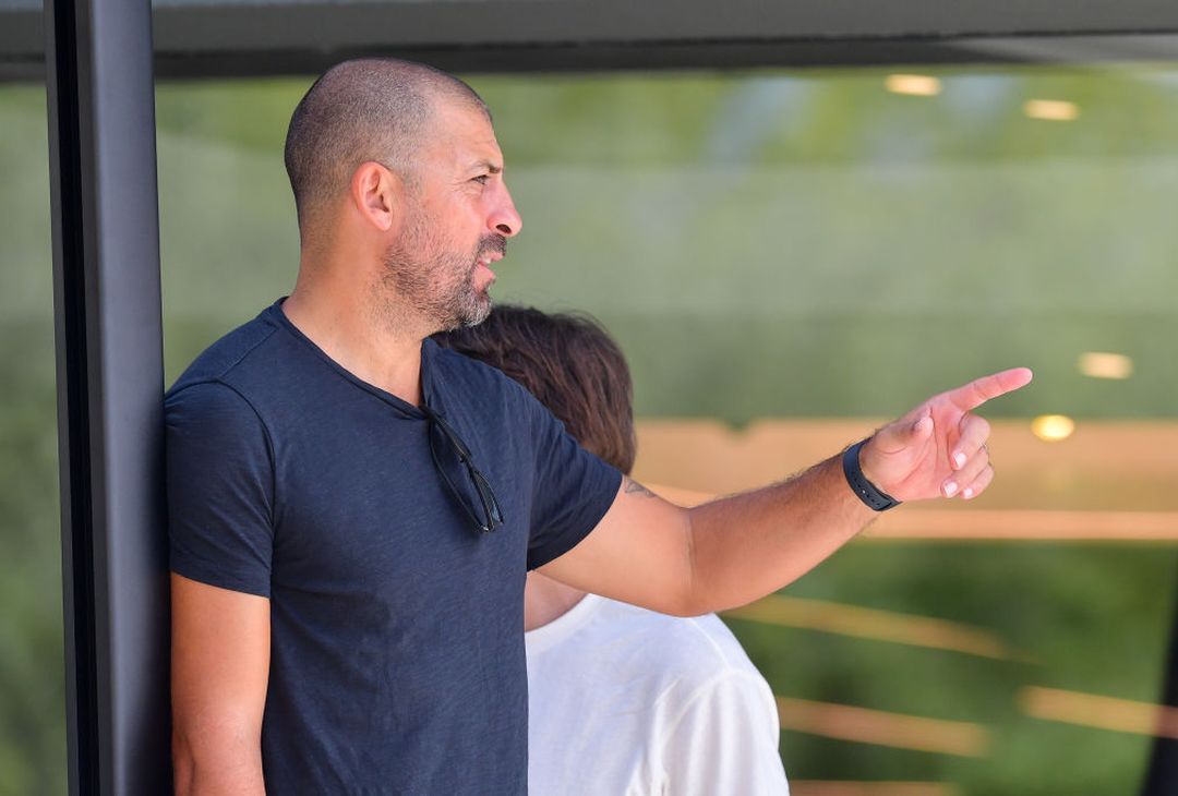 Roma, la visita di Samuel a Trigoria – FOTO GALLERY - immagine 4