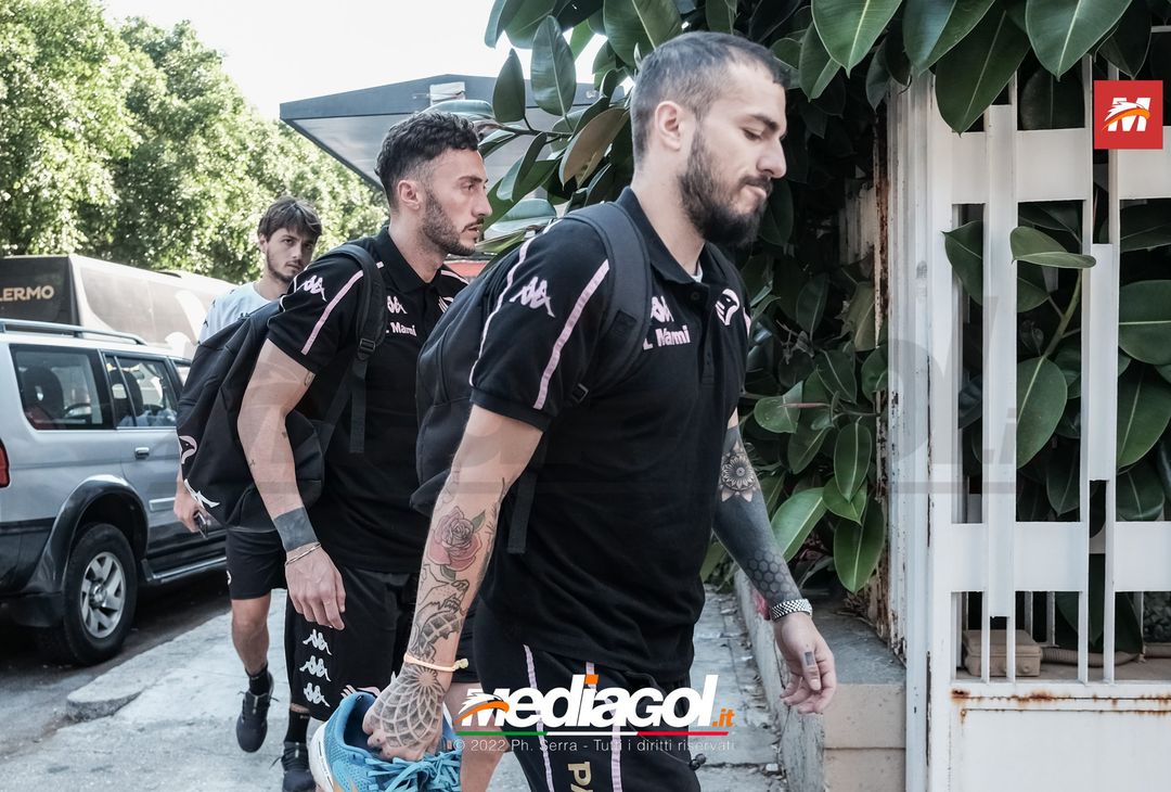 FOTO RITIRO PALERMO, la squadra di Baldini si allena in palestra (Gallery) - immagine 12