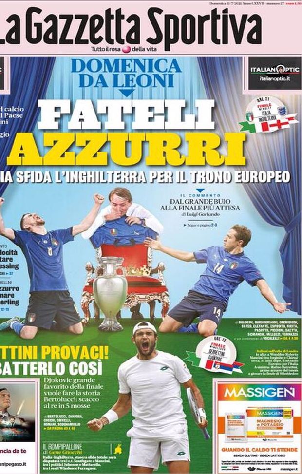 BUONGIORNO CITTACELESTE – LE PRIME PAGINE DEI PRINCIPALI QUOTIDIANI SPORTIVI – GUARDA 