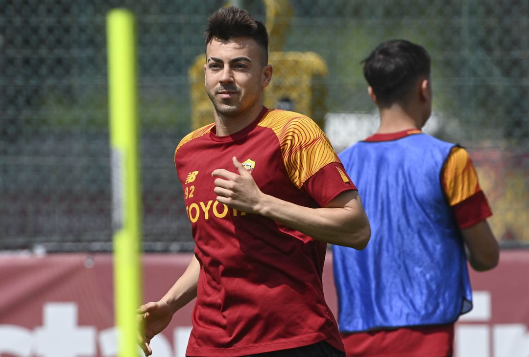 Roma, l’allenamento di rifinitura alla vigilia della Salernitana – FOTO GALLERY - immagine 4