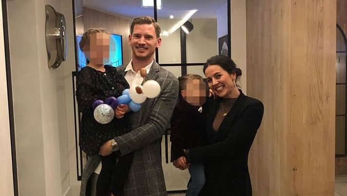 La famiglia Vertonghen sul profilo Instagram del giocatore 