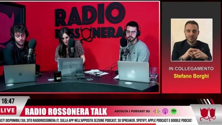 Borghi: 'Scudetto? Milan avvantaggiato. Leao ha i crismi del campione' (screen rr)