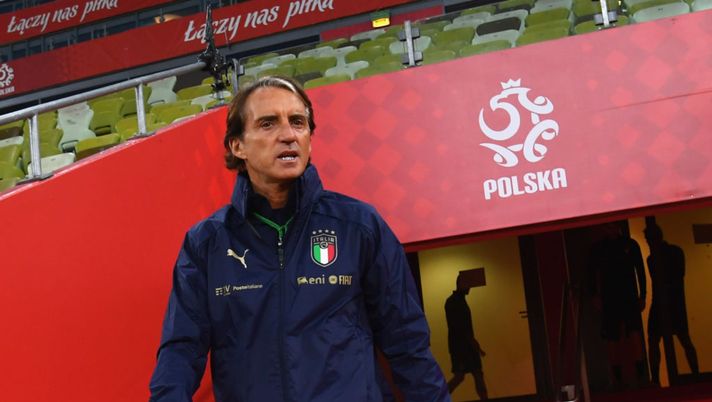 Roberto Mancini in Polonia-Italia di Nations League (credits: Getty Images) 