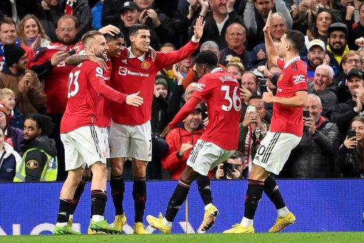 Elanga Cristiano Ronaldo Manchester United (getty images) Elanga Cristiano Ronaldo Manchester United