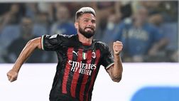 Milan-Dinamo, 1-0 al 45′: la sblocca Giroud dal dischetto