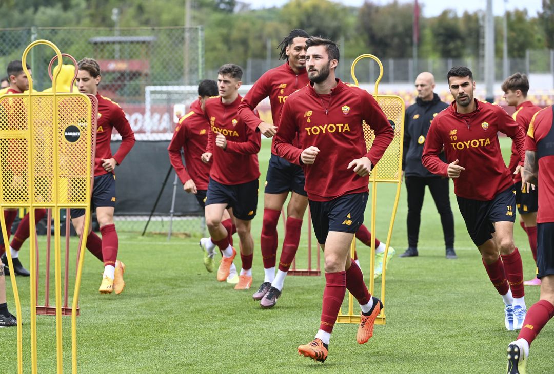Roma, la rifinitura alla vigilia del Bayer Leverkusen – FOTO GALLERY - immagine 10