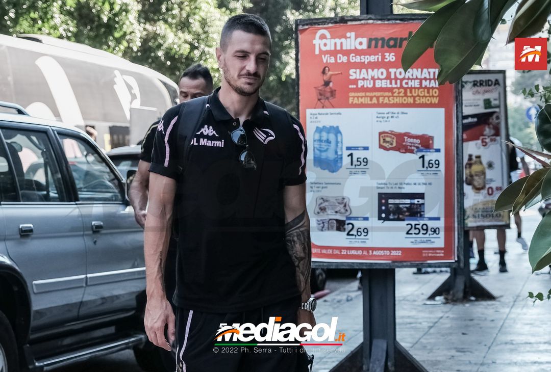 FOTO RITIRO PALERMO, la squadra di Baldini si allena in palestra (Gallery) - immagine 3