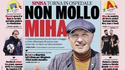 Prima Pagina, La Gazzetta dello Sport: “Non mollo Miha. Mancini verso il sì”