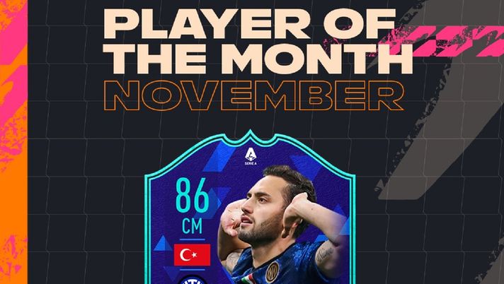 Serie A, Calhanoglu miglior giocatore di novembre. De Siervo: “Determinazione e duttilità” - immagine 1