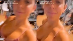 VIDEO / Georgina Rodriguez inizia l’anno nuovo con i buoni propositi… in palestra