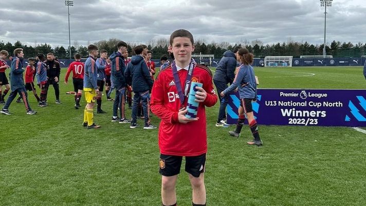 Il figlio di Wayne Rooney, Kai, sulle orme di papà: Manchester United ok nel derby Under 13 sul City - immagine 1