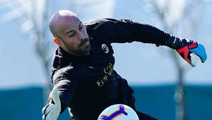 Pepe Reina, portiere del Milan, foto Instagram Reina 