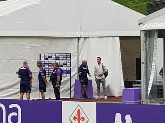 FOTO VN – Il Direttore Tecnico Burdisso è tornato a Moena FOTO VN – Il Direttore Tecnico Burdisso è tornato a Moena