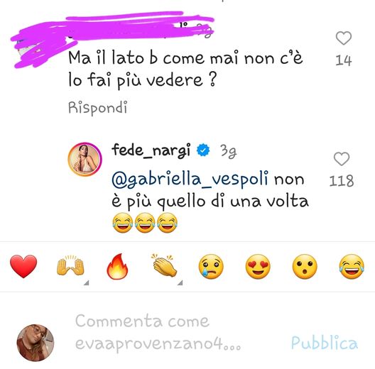 Federica Nargi, critiche sul lato b? Lei fa gol con l’autoironia- immagine 2