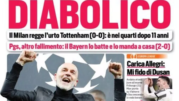 IL NAPOLI SUI MEDIA – Le prime pagine dei giornali di oggi 9 marzo 2023 - immagine 1