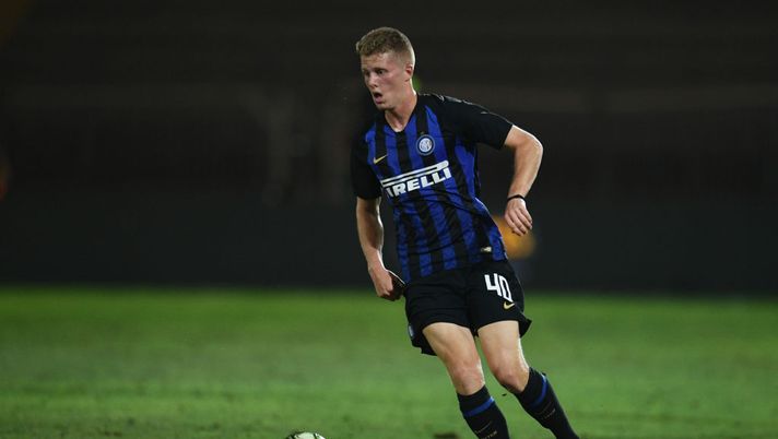 during the International Champions Cup 2018 match between FC Internazionale and Olympique Lyonnais at Stadio Via del Mare on August 4, 2018 in Lecce, Italy. 