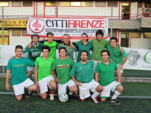  LA squadra di Violanews che ha vinto la seconda edizione della Cyber Cup 