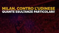 Milan, contro l’Udinese quattro gol e quattro esultanza curiose | VIDEO