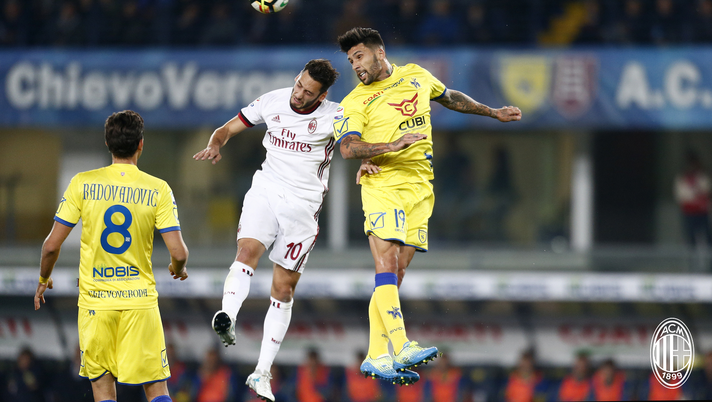 Hakan Calhanoglu in Chievo Milan, foto @acmilan