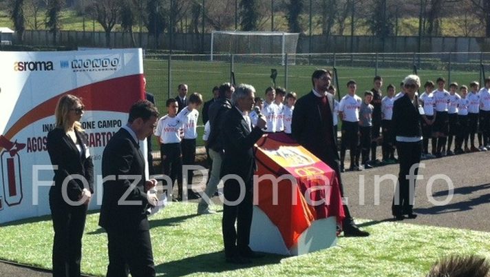 Fenucci: “Ci ispiriamo ad una Roma vincente del passato. Ora Trigoria poi lo stadio nuovo”. Baldini: “Di Bartolomei ai giovani insegna serietà” - immagine 1