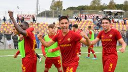 Roma Primavera, la festa dopo la qualificazione ai Playoff – VIDEO