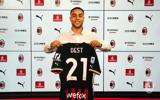 Sergino Dest, nuovo terzino destro del Milan (foto: Getty Images) Sergino Dest
