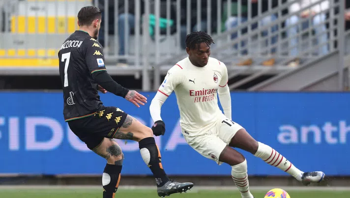 Rafael Leao AC Milan Venezia-Milan Serie A 2021-2022