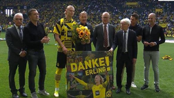 Haaland lascia il Borussia Dortmund: saluto da brividi | VIDEO