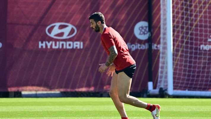 Getty Images allenamento roma trigoria spinazzola