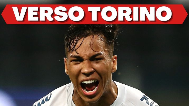 Kaio Jorge (attaccante Santos), obiettivo di calciomercato del Milan, andrà alla Juventus | AC Milan News (Getty Images) 