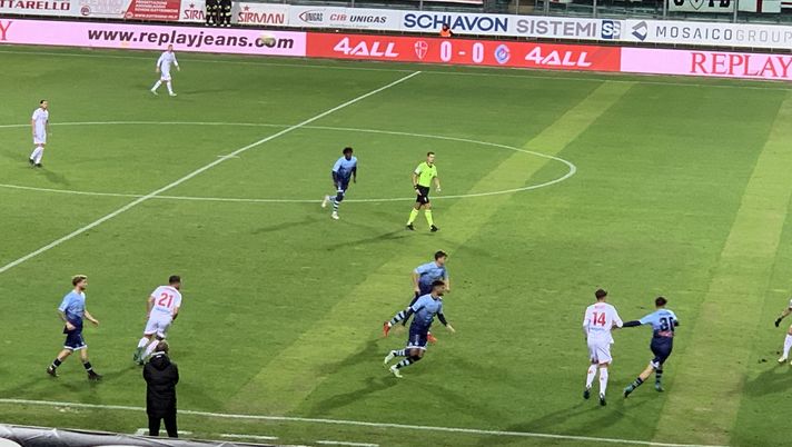 FINALE Padova-Albinoleffe 2-2 (13′ Liguori rig., 48′ Zoma, 55′ Cori, 56′ Belli) - immagine 1