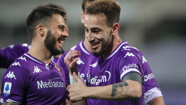 GERMOGLI PH: 19 FEBBRAIO 2021 FIRENZE STADIO ARTEMIO FRANCHI SERIE A FIORENTINA VS SPEZIA NELLA FOTO ESULTANZA GOL CASTROVILLI GERMOGLI PH: 19 FEBBRAIO 2021 FIRENZE STADIO ARTEMIO FRANCHI SERIE A FIORENTINA VS SPEZIA NELLA FOTO ESULTANZA GOL CASTROVILLI