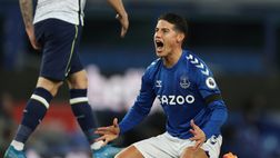 Everton, ahi Ancelotti: un nuovo infortunio per James Rodriguez