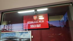 PM – Arsenal-Milan: Emirates Stadium sold out